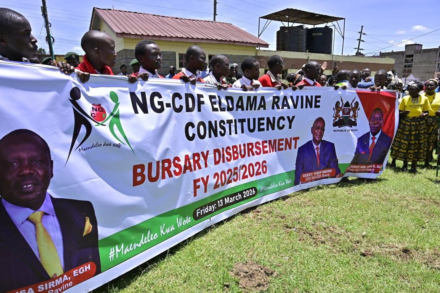 Eldama Ravine Disburses Kshs. 72 Million NG-CDF Bursaries to Support Students
